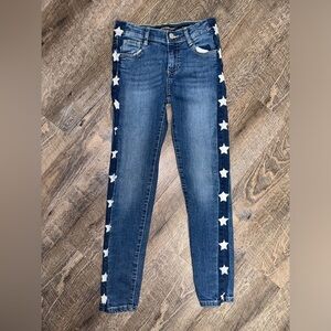 Girls Guess brand star jeans